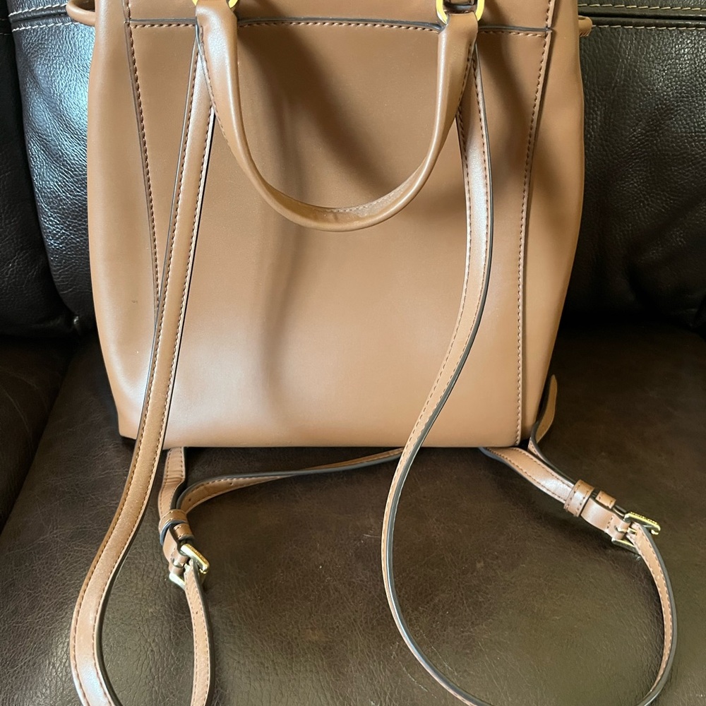 Michael Kors Brown and Cream Backpack - Picture 4 of 4